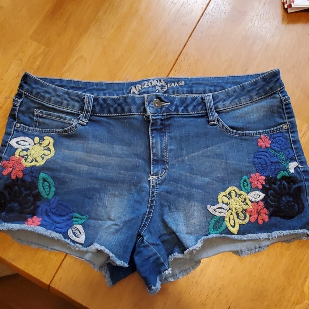 Jean shorts only worn a few times.
